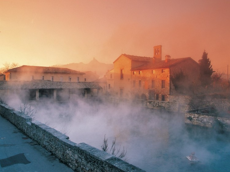 Alba a Bagno Vignoni