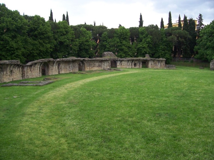 Arezzo, anfiteatro romano