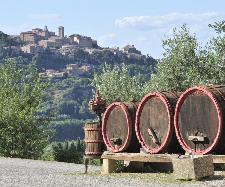 Montepulciano, botti