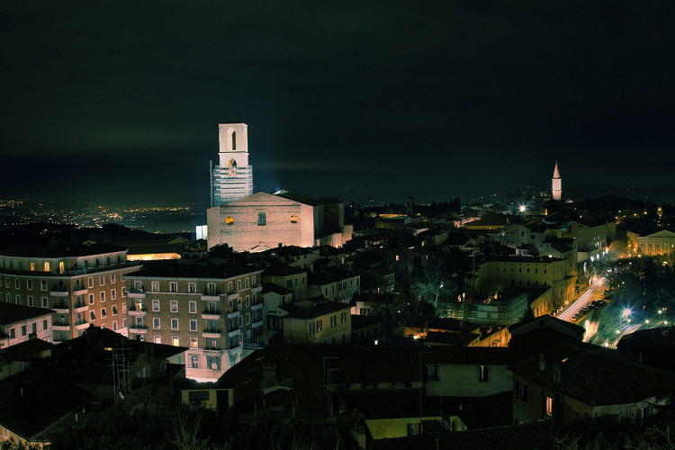 Perugia, notte