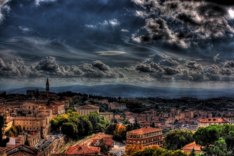 Perugia, panorama