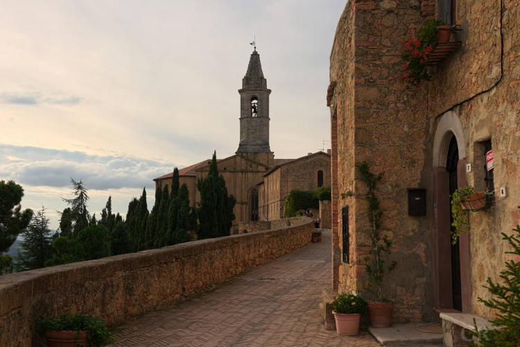 Pienza, panorama