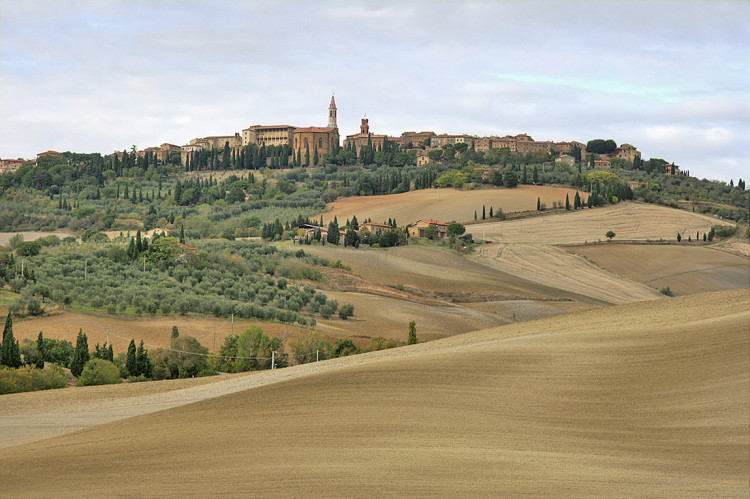 Pienza, panoramica