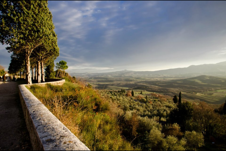 San Quirico, panorama