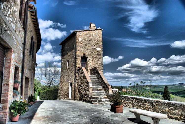 San Quirico, particolare