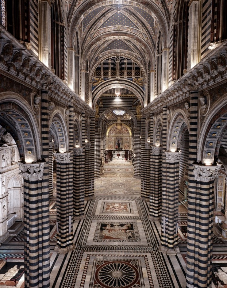 Siena, interno del Duomo