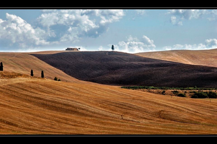 Val d'Orcia, colori d'estate