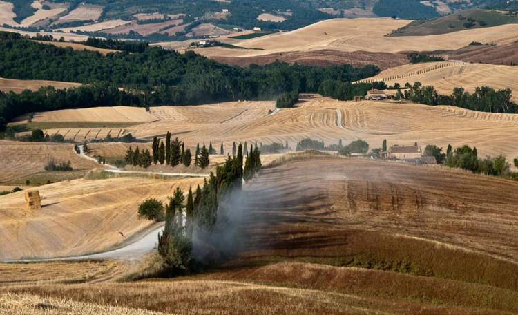 Val d'Orcia, strade bianche